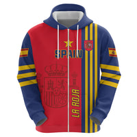Custom Spain 2024 Football Hoodie La Roja Go Champions - Wonder Print Shop