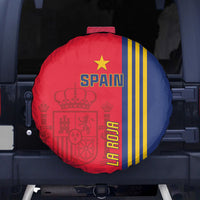 Spain 2024 Football Spare Tire Cover La Roja Go Champions - Wonder Print Shop