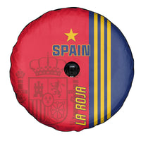 Spain 2024 Football Spare Tire Cover La Roja Go Champions - Wonder Print Shop