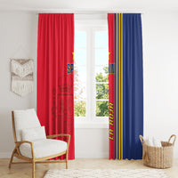Spain 2024 Football Window Curtain La Roja Go Champions - Wonder Print Shop