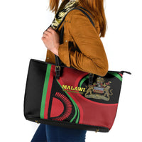 Malawi Independence Day Leather Tote Bag Unity and Freedom - Wonder Print Shop
