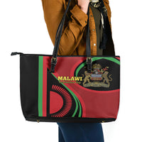 Malawi Independence Day Leather Tote Bag Unity and Freedom - Wonder Print Shop