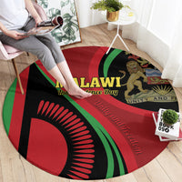 Malawi Independence Day Round Carpet Unity and Freedom