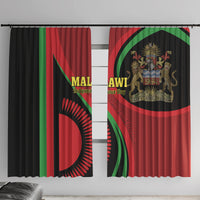 Malawi Independence Day Window Curtain Unity and Freedom - Wonder Print Shop