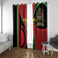 Malawi Independence Day Window Curtain Unity and Freedom - Wonder Print Shop