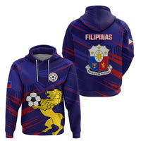 Philippines Football Hoodie Filipinas Lion Sporty Style - Wonder Print Shop