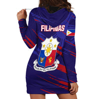 Philippines Football Hoodie Dress Filipinas Lion Sporty Style - Wonder Print Shop