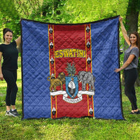 Eswatini African Pattern Quilt Swaziland Shield Siyinqaba - Wonder Print Shop