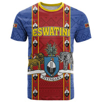 Eswatini African Pattern T Shirt Swaziland Shield Siyinqaba - Wonder Print Shop
