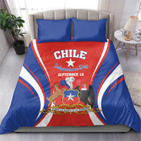 Chile Independence Day Bedding Set September 18 Por la razon o la fuerza - Wonder Print Shop