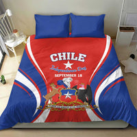 Chile Independence Day Bedding Set September 18 Por la razon o la fuerza - Wonder Print Shop
