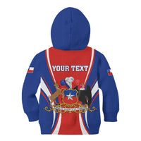Chile Independence Day Kid Hoodie September 18 Por la razon o la fuerza - Wonder Print Shop