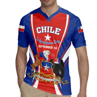 Chile Independence Day Rugby Jersey September 18 Por la razon o la fuerza - Wonder Print Shop
