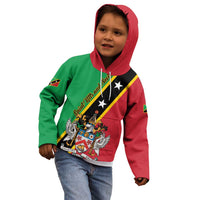 Saint Kitts and Nevis Kid Hoodie Country Above Self - Wonder Print Shop
