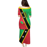 Saint Kitts and Nevis Puletasi Country Above Self - Wonder Print Shop