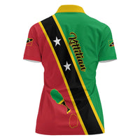 Saint Kitts and Nevis Women Polo Shirt Country Above Self - Wonder Print Shop