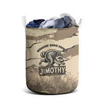Jimothy the Raccoon Laundry Basket Midnight Snack Patrol