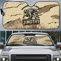 Jimothy the Raccoon Auto Sun Shade Midnight Snack Patrol