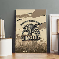 Jimothy the Raccoon Canvas Wall Art Midnight Snack Patrol
