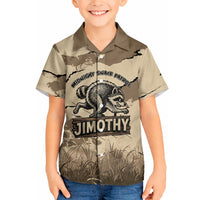 Personalized Jimothy the Raccoon Hawaiian Shirt Midnight Snack Patrol