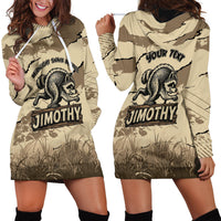 Personalized Jimothy the Raccoon Hoodie Dress Midnight Snack Patrol