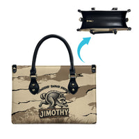 Jimothy the Raccoon Leather Bag Midnight Snack Patrol