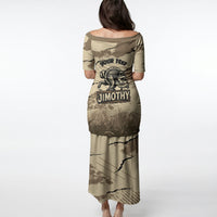 Personalized Jimothy the Raccoon Puletasi Midnight Snack Patrol