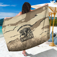 Jimothy the Raccoon Sarong Midnight Snack Patrol