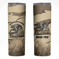 Personalized Jimothy the Raccoon Skinny Tumbler Midnight Snack Patrol