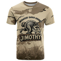 Personalized Jimothy the Raccoon T Shirt Midnight Snack Patrol