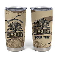 Personalized Jimothy the Raccoon Tumbler Cup Midnight Snack Patrol