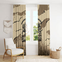 Jimothy the Raccoon Window Curtain Midnight Snack Patrol