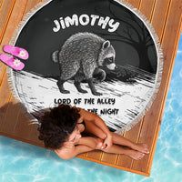 Jimothy Raccoon Seattle 2026 Beach Blanket Lord Of The Alley Master Of The Night