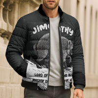 Personalized Jimothy Raccoon Seattle 2026 Bomber Puffer Jacket Lord Of The Alley Master Of The Night
