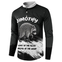 Personalized Jimothy Raccoon Seattle 2026 Button Sweatshirt Lord Of The Alley Master Of The Night
