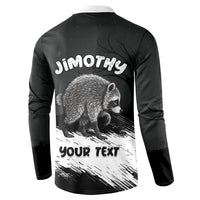 Personalized Jimothy Raccoon Seattle 2026 Button Sweatshirt Lord Of The Alley Master Of The Night
