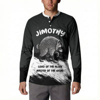 Personalized Jimothy Raccoon Seattle 2026 Button Sweatshirt Lord Of The Alley Master Of The Night
