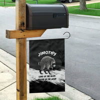 Jimothy Raccoon Seattle 2026 Garden Flag Lord Of The Alley Master Of The Night