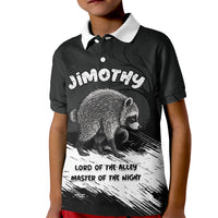 Personalized Jimothy Raccoon Seattle 2026 Kid Polo Shirt Lord Of The Alley Master Of The Night
