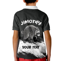 Personalized Jimothy Raccoon Seattle 2026 Kid Polo Shirt Lord Of The Alley Master Of The Night