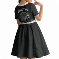 Personalized Jimothy Raccoon Seattle 2026 Kid Short Sleeve Dress Lord Of The Alley Master Of The Night