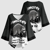 Personalized Jimothy Raccoon Seattle 2026 Kimono Sleeve Blouse Lord Of The Alley Master Of The Night