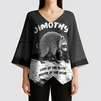 Personalized Jimothy Raccoon Seattle 2026 Kimono Sleeve Blouse Lord Of The Alley Master Of The Night