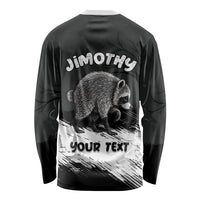 Personalized Jimothy Raccoon Seattle 2026 Long Sleeve Shirt Lord Of The Alley Master Of The Night