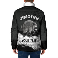 Personalized Jimothy Raccoon Seattle 2026 Padded Jacket Lord Of The Alley Master Of The Night