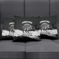 Jimothy Raccoon Seattle 2026 Pillow Cover Lord Of The Alley Master Of The Night