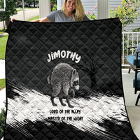 Jimothy Raccoon Seattle 2026 Quilt Lord Of The Alley Master Of The Night