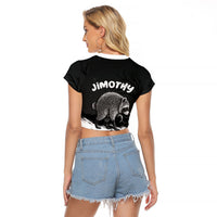 Personalized Jimothy Raccoon Seattle 2026 Raglan Cropped T Shirt Lord Of The Alley Master Of The Night