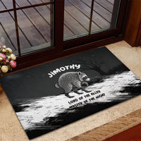 Jimothy Raccoon Seattle 2026 Rubber Doormat Lord Of The Alley Master Of The Night