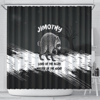 Jimothy Raccoon Seattle 2026 Shower Curtain Lord Of The Alley Master Of The Night